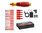 E-Schraubendreher Set 3 speedE® gemischt 25-tlg in L-Boxx Mini mit slimBits, easyTorque Adaptern