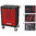 KS Tools ECOline Werkstattwagen 7 Schubladen Schwarz/ Rot + 215 Premium Werkzeuge